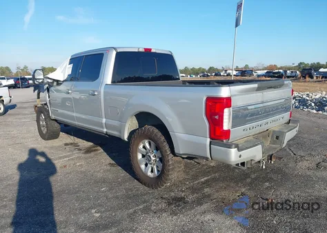 2017 Ford F-250 Platinum из США, поврежденный, VIN 1FT7W2BT3HEE23881